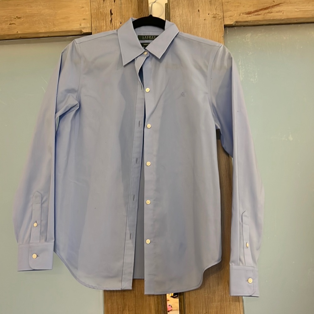 Ralph Lauren non iron womens button up